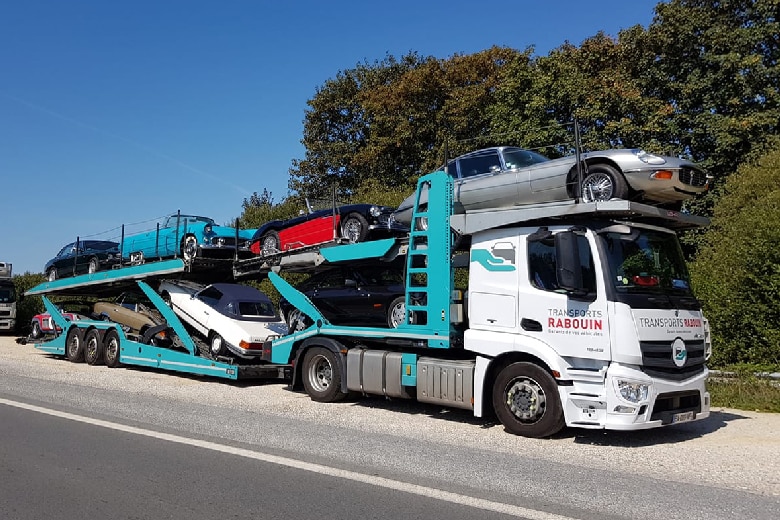 Transport de voitures de Luxe par Camion pour les Pros