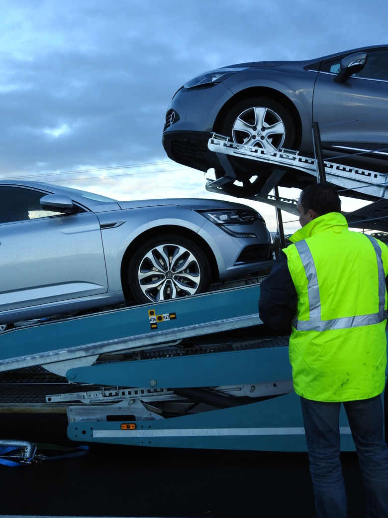 Chargement de véhicules Transports Rabouin