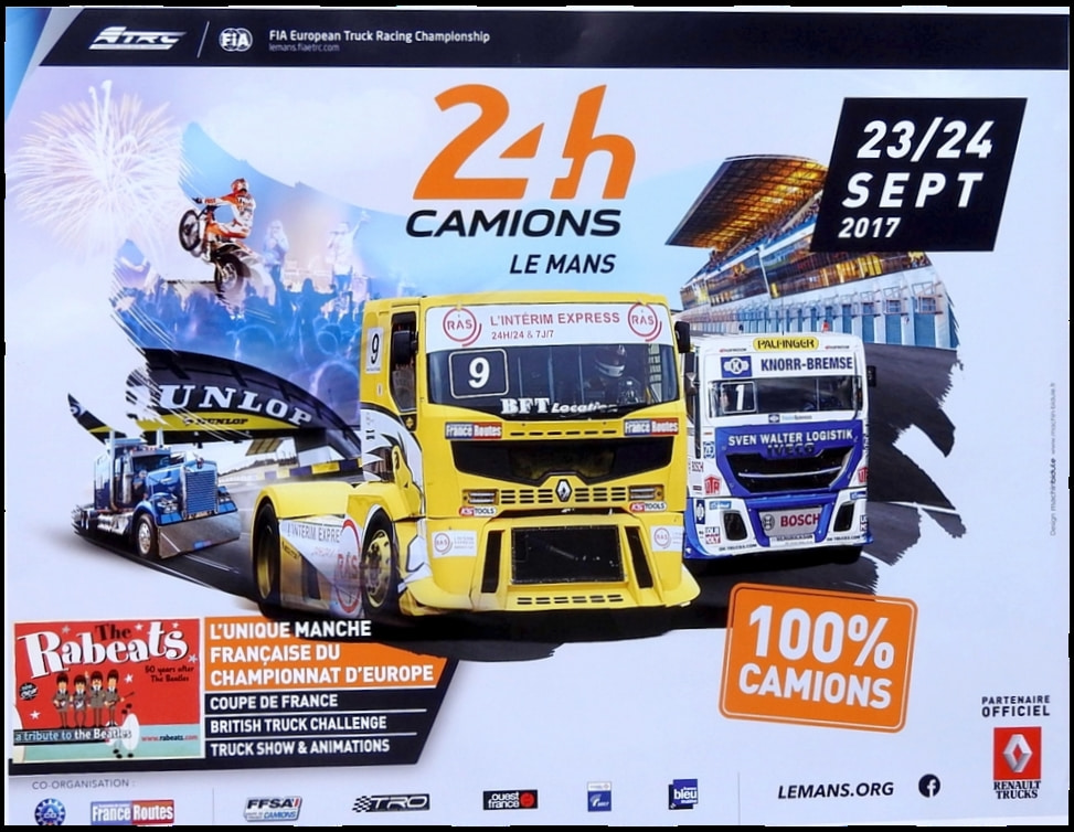 Affiche 24h Camion Le Mans