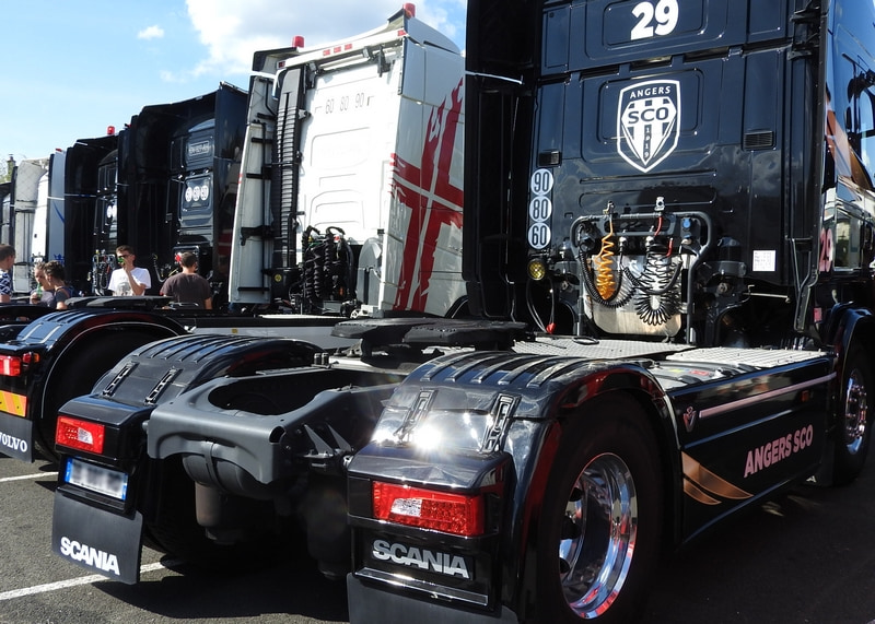 Exposition de camion au Citytruck Festival